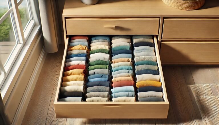 Space-Saving Shirt Folding: Expert Technique