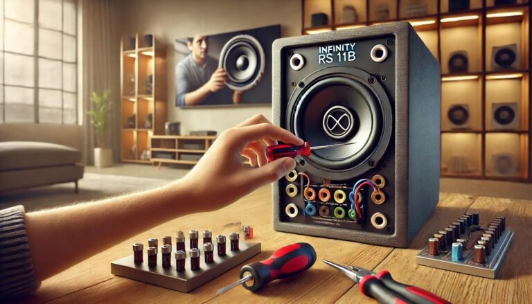 Replace Fuse in Infinity RS 11B Speaker